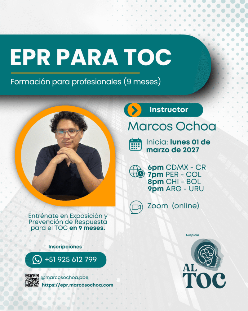 Página 1 del programa EPR para el TOC
